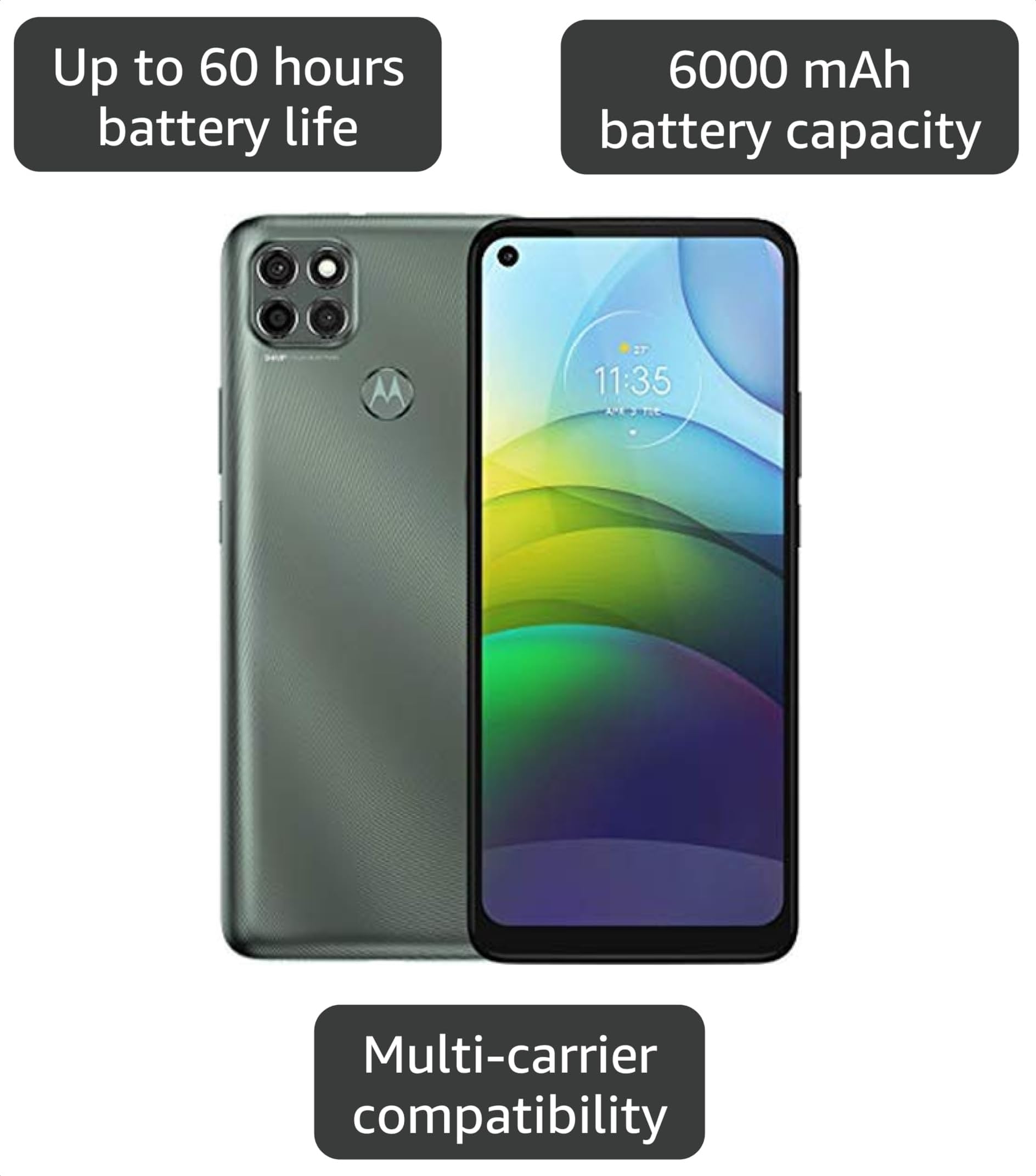 Amazon.com: Moto G9 Power | Unlocked | 128GB | 64MP Camera | 2020